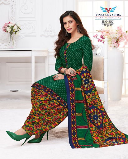 Vinayak Vastra Maayra 1 Casual Daily Wear Cotton Printed Dress Material Collection